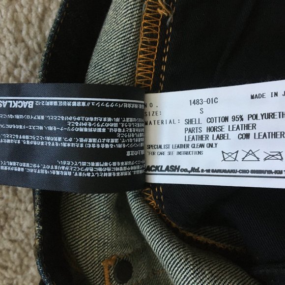 Men's Isamu Katayama Crash Jeans - Picture 8 of 8